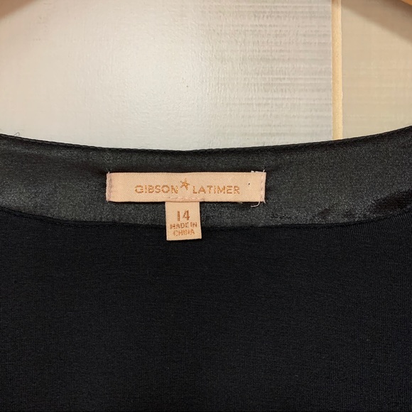 Gibson Latimer Black Jumpsuit Sequin 14 Gatsby - Picture 5 of 8